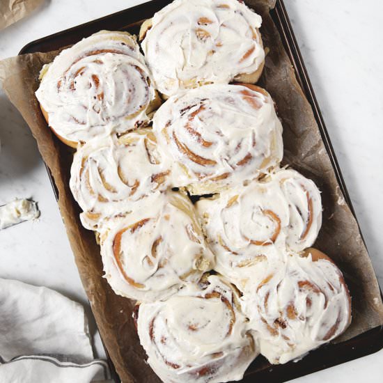 Maple Cinnamon Rolls