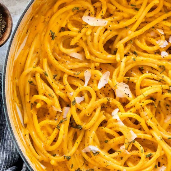 Creamy Pumpkin Pasta