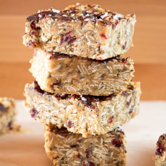 Peanut Butter Coconut Bars