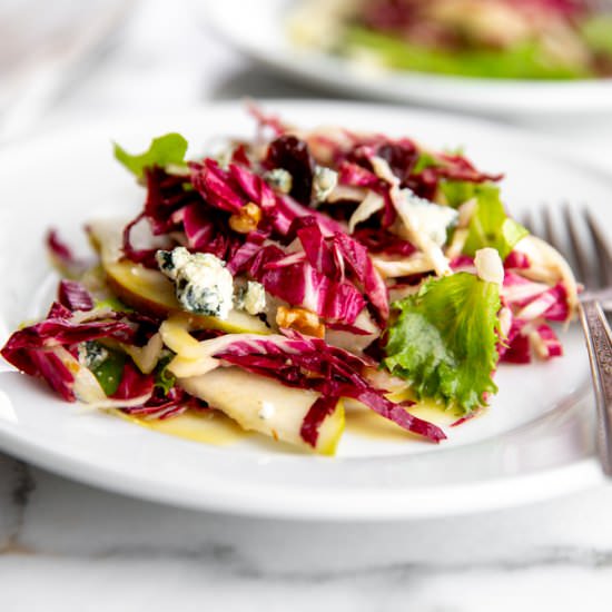 Pear Salad with Gorgonzola
