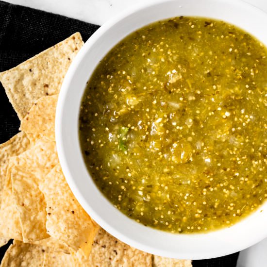 Homemade Salsa Verde