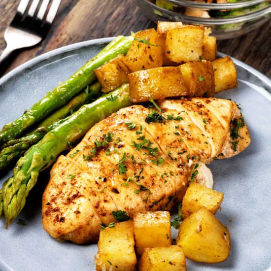 Healthy Baked Chicken Breasts