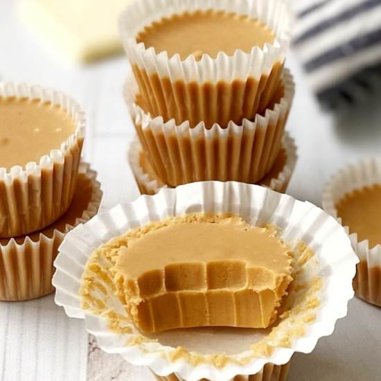 White Chocolate Peanut Butter Cups