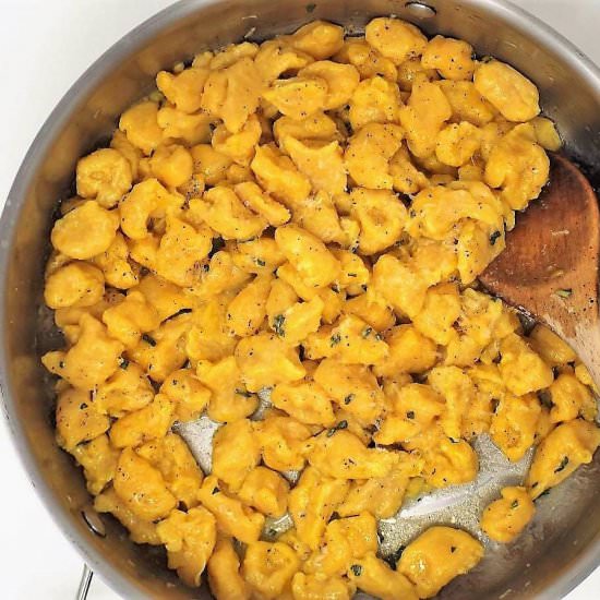 Fresh Pumpkin Gnocchi