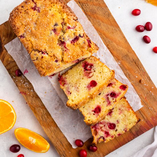 Cranberry Orange Breas