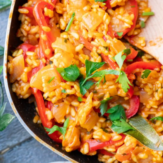 Easy Shrimp Paella
