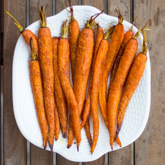 Simple Roasted Carrots With Cumin
