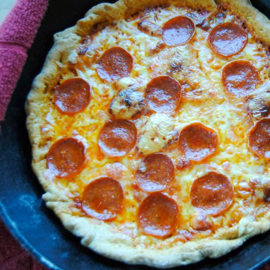 Cast Iron Skillet Pizza