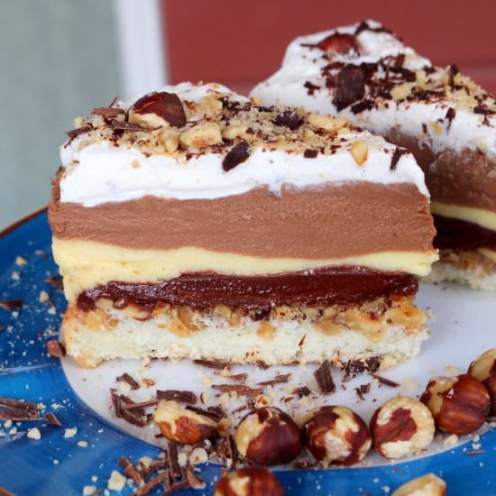 Nutella Hazelnut Chocolate Torte