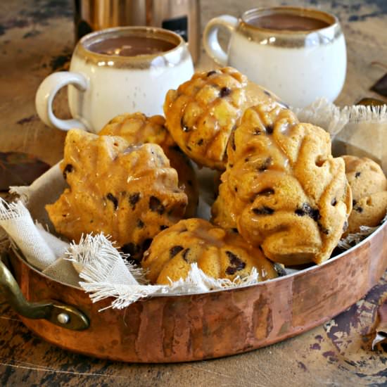 Pumpkin Chocolate Chip Snack Cakes