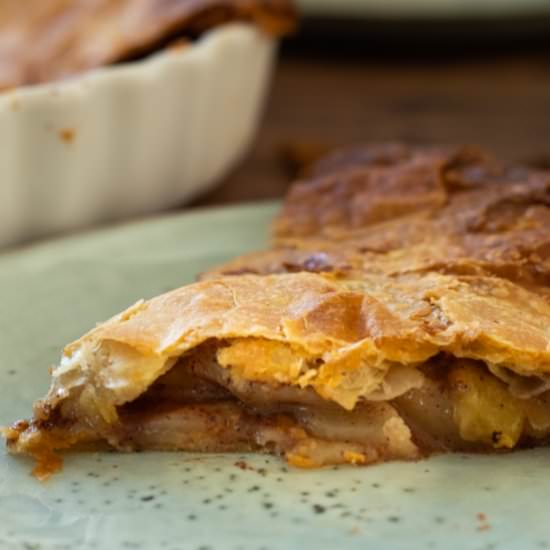 Puff Pastry Apple Pie
