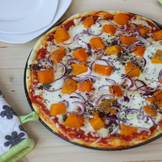 Pumpkin pizza