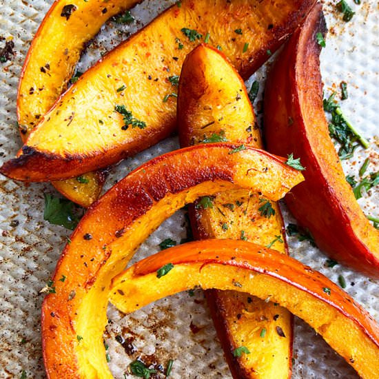 Oven Roasted Pumpkin