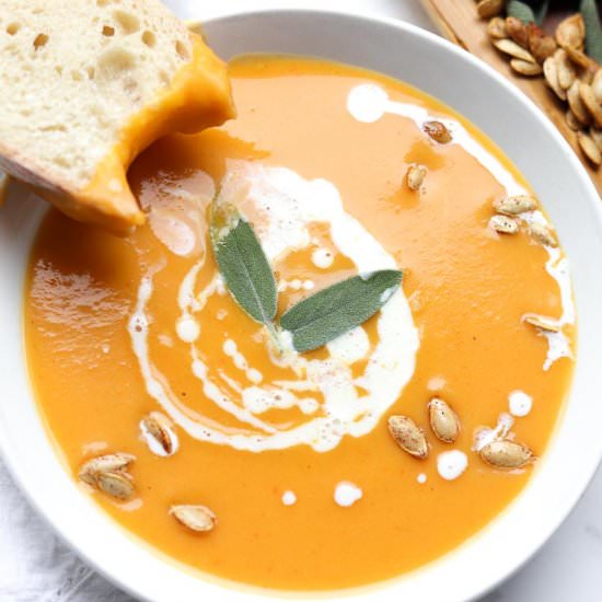Vegan Butternut Squash Soup