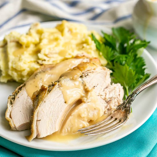 Slow cooker turkey breast