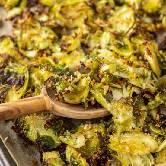 Parmesan Roasted Brussels Sprouts