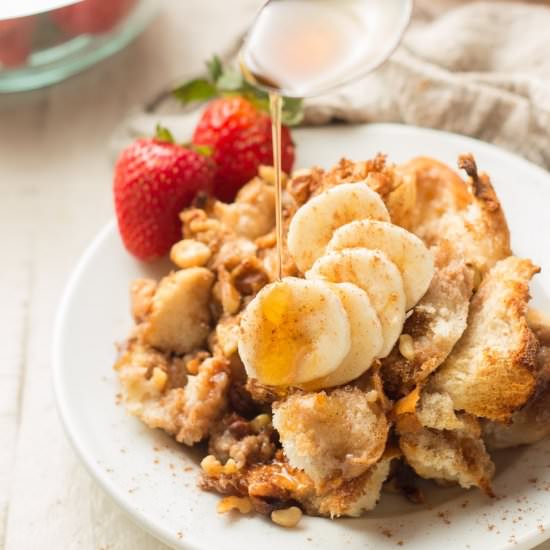 Vegan French Toast Casserole