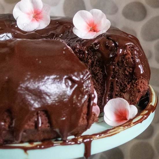 Gluten-Free Chocolate Brownie Cake