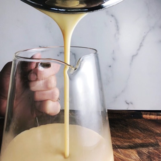 Vanilla Condensed Milk Sauce
