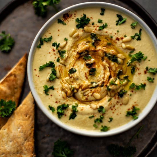 Highly Addictive Homemade Hummus