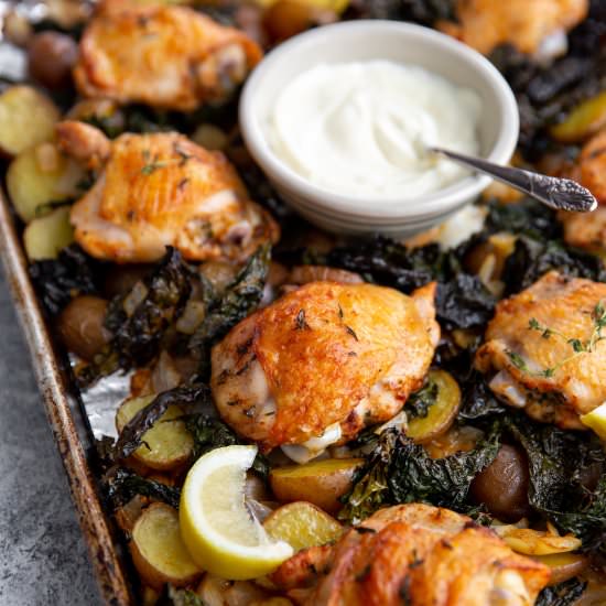 Sheet Pan Chicken and Veggies