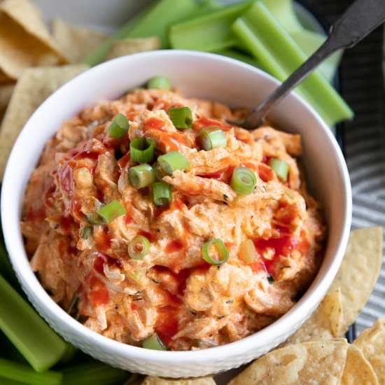 Slow Cooker Buffalo Chicken Dip