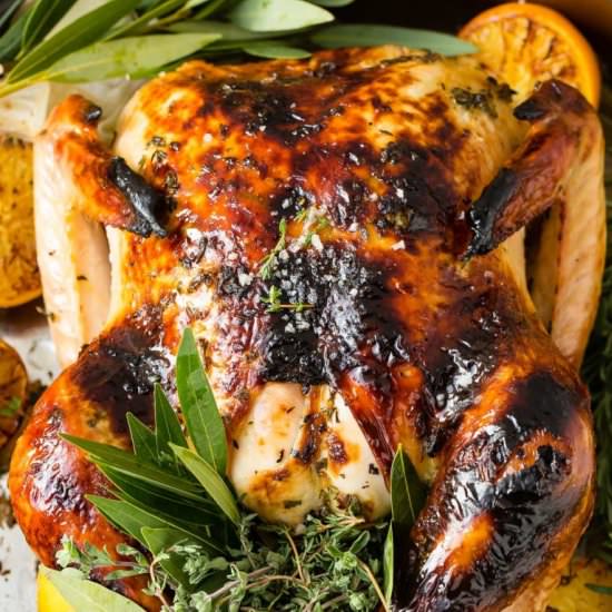 Oven Roasted Thanksgiving Turkey