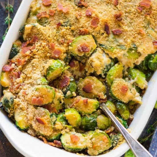 Brussels Sprouts Casserole