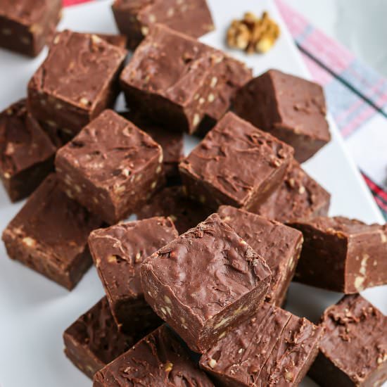 Easy Chocolate Fudge Recipe