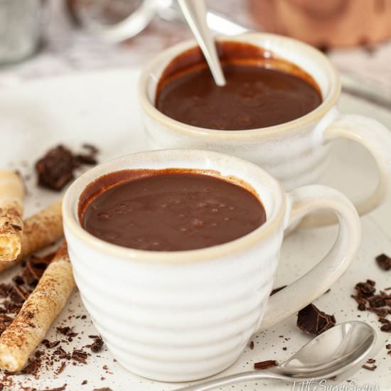 Italian hot chocolate