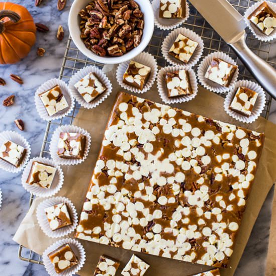 Pumpkin Spice Caramels