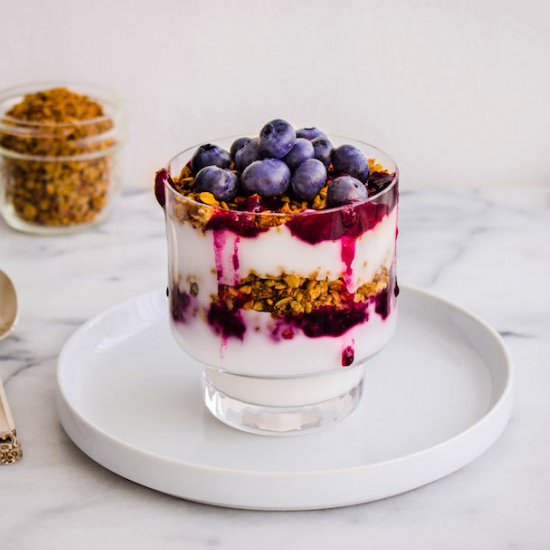 Blueberry Breakfast Parfait