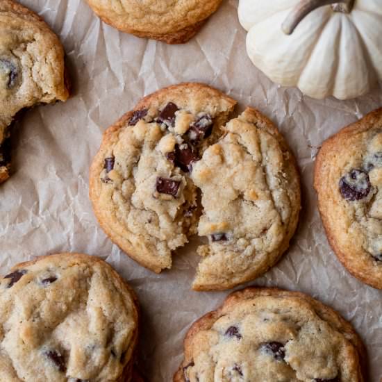 Pumpkin Spice Chocolate Chip Cookie
