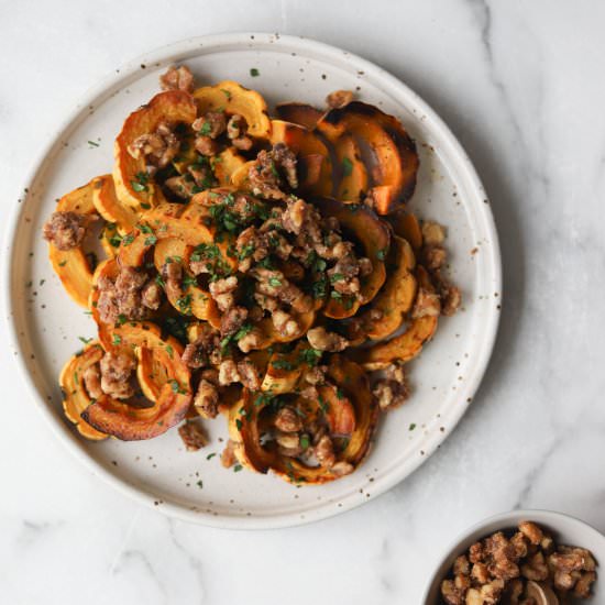 Roasted Delicata Squash