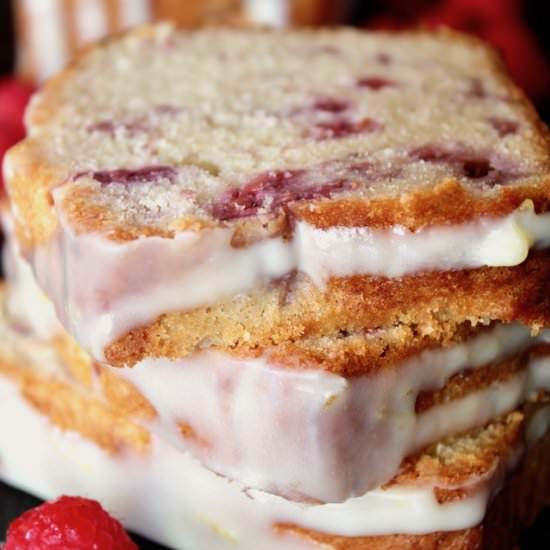 White Chocolate Raspberry Cake