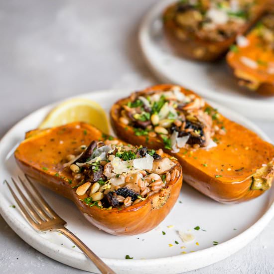 Stuffed Honeynut Squash