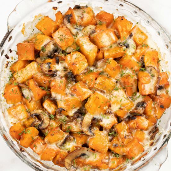 Healthy Butternut Squash Casserole