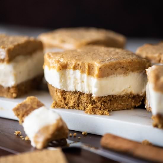 No-Bake Sweet Potato Cheesecake Bar