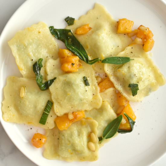 Butternut Squash Ravioli