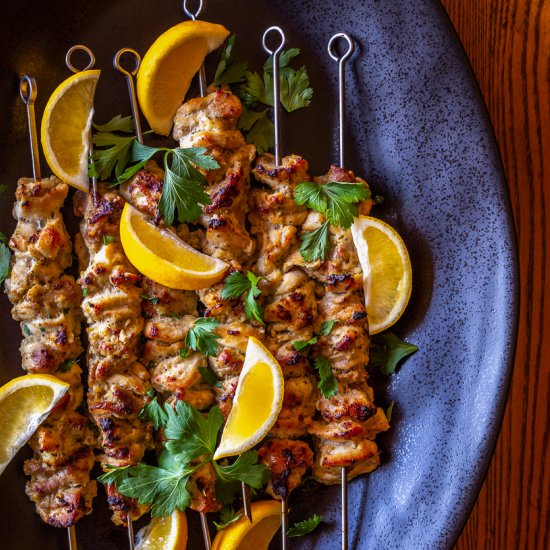 Greek Chicken Kabobs