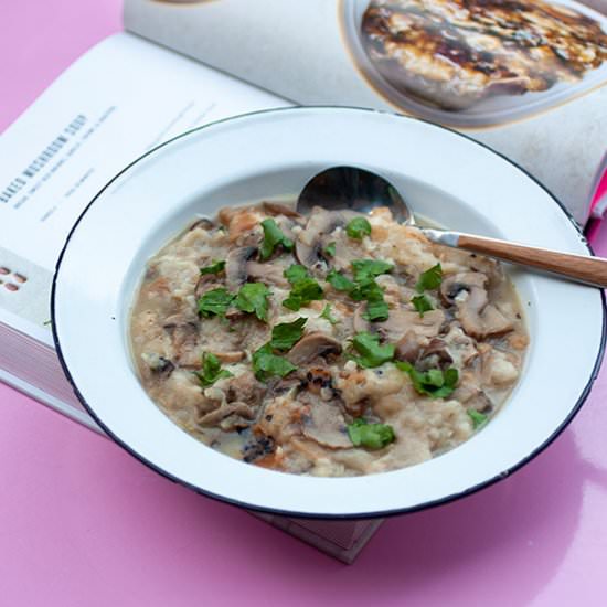 Baked Mushroom Soup