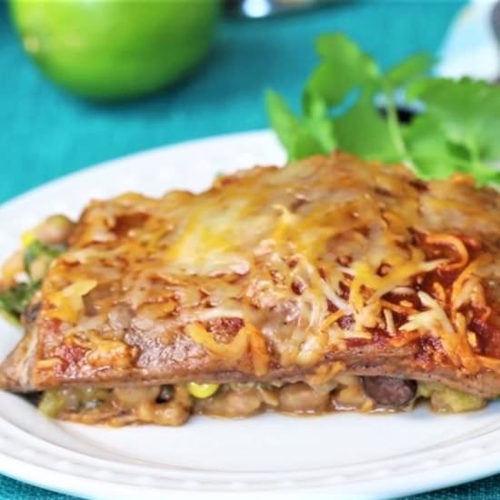 Vegetarian Enchilada Casserole