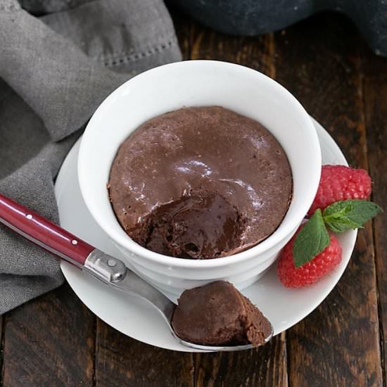 Warm Chocolate Cheesecakes