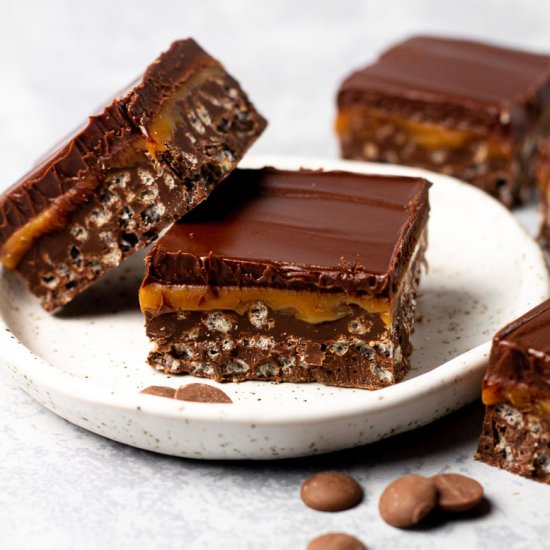 Caramel Crunch Bars