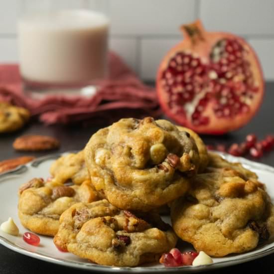 Pecan Pom White Chocolate Chips
