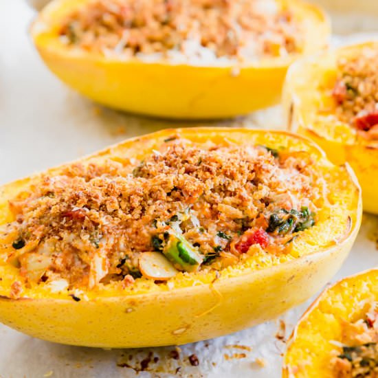 Twice Baked Spaghetti Squash