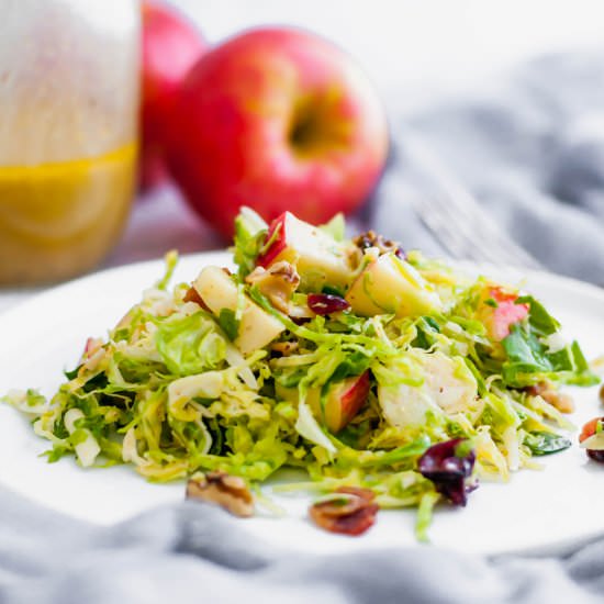 Shaved Brussels Sprouts Salad