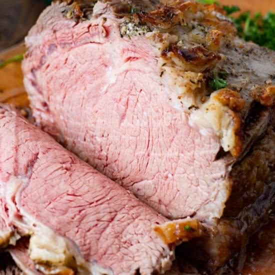 Slow Cooker Prime Rib Recipe