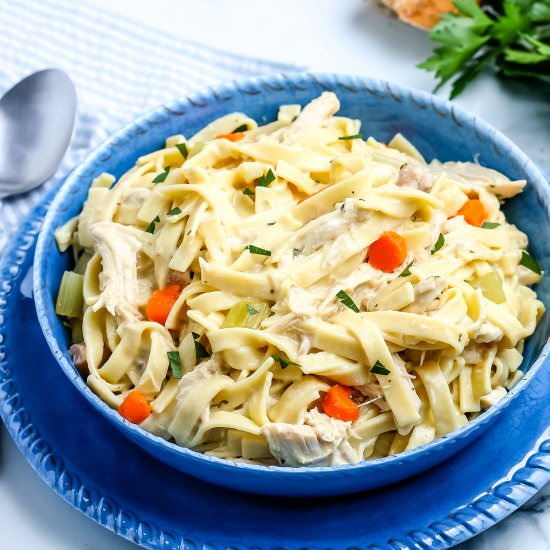 Old Fashioned Chicken and Noodles