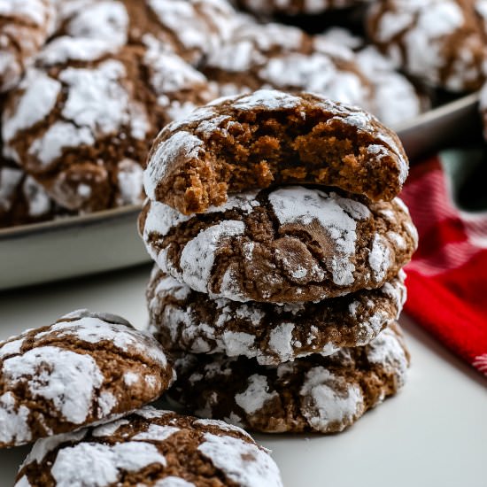 Chocolate Crinkle Cookies